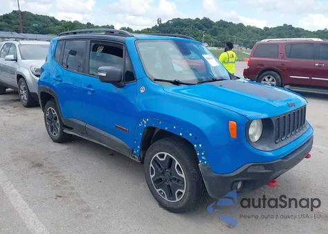 2015 Jeep Renegade Trailhawk z USA, uszkodzony, nr VIN ZACCJBCT0FPB54495